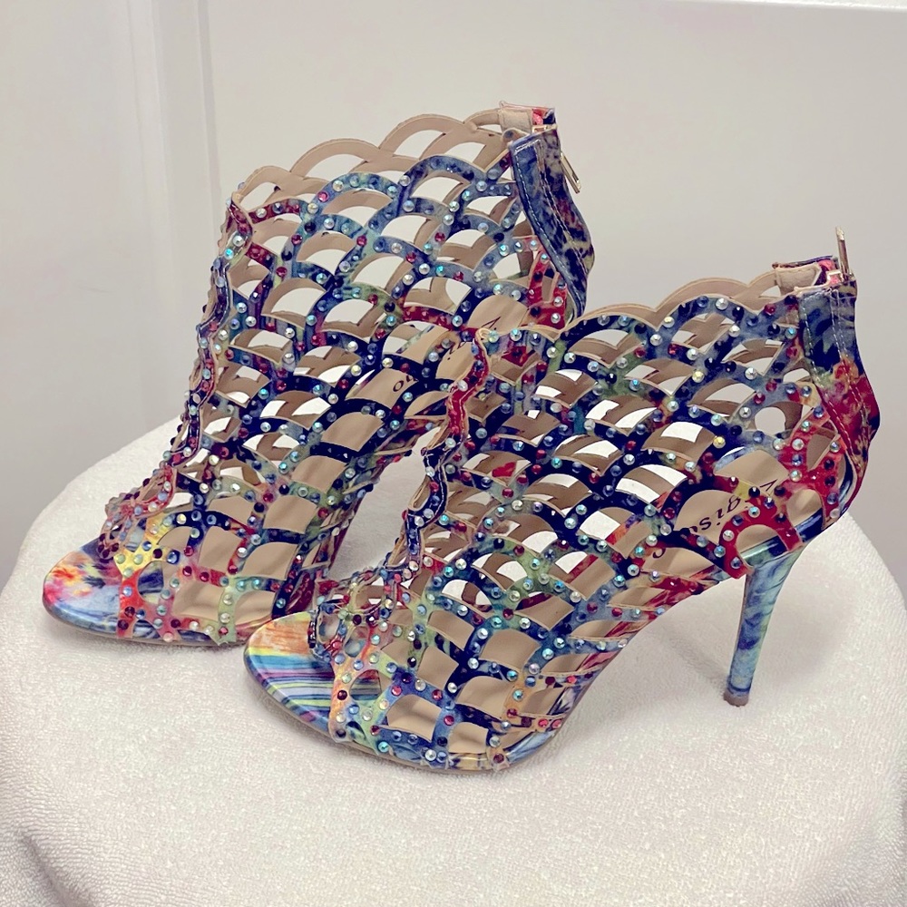 Zigi Soho Duran Style Pink Multi Size 8